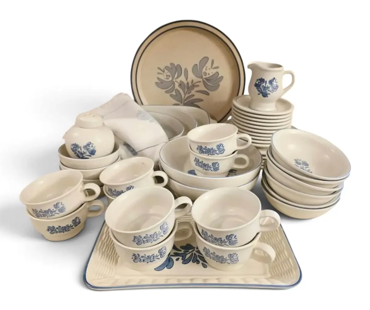 40+ Piece Pfaltzgraff Yorktown Baking Dishes, Dish Set, & More 