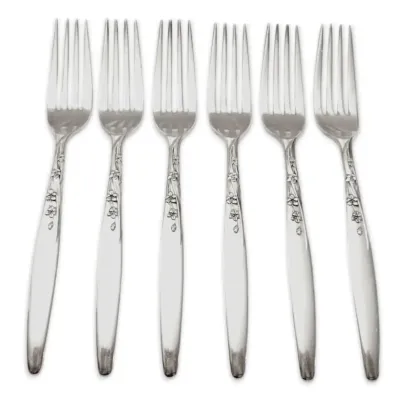 Lunt "Summer Song" Sterling Silver Dinner Forks #2 (287g)