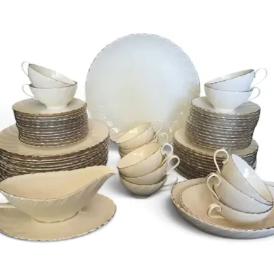Lenox Weatherly Gold & Ivory China Set - 50+ Pieces