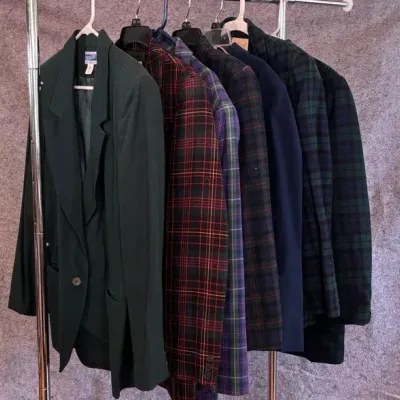 Pendleton Wool Jacket Collection | 7 Plaid & Solid Blazers | Sizes 12–14