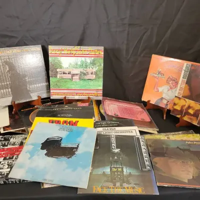 Vinyl Records | Large LP Collection | Rolling Stones, Deep Purple, Elton John & More