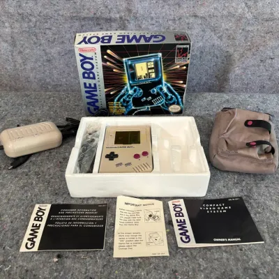 Nintendo Game Boy Original DMG-01 | Original Box, Accessories & Manuals