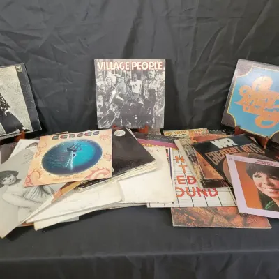 Vinyl Records | Large LP Album Collection | Village People, Jethro Tull, Chicago & More