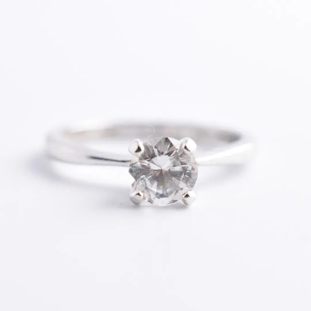 Quartz Sterling Silver Ring