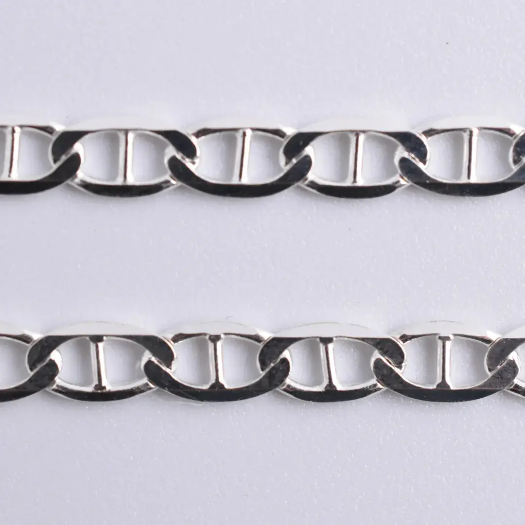 Italian Sterling Silver Link Chain
