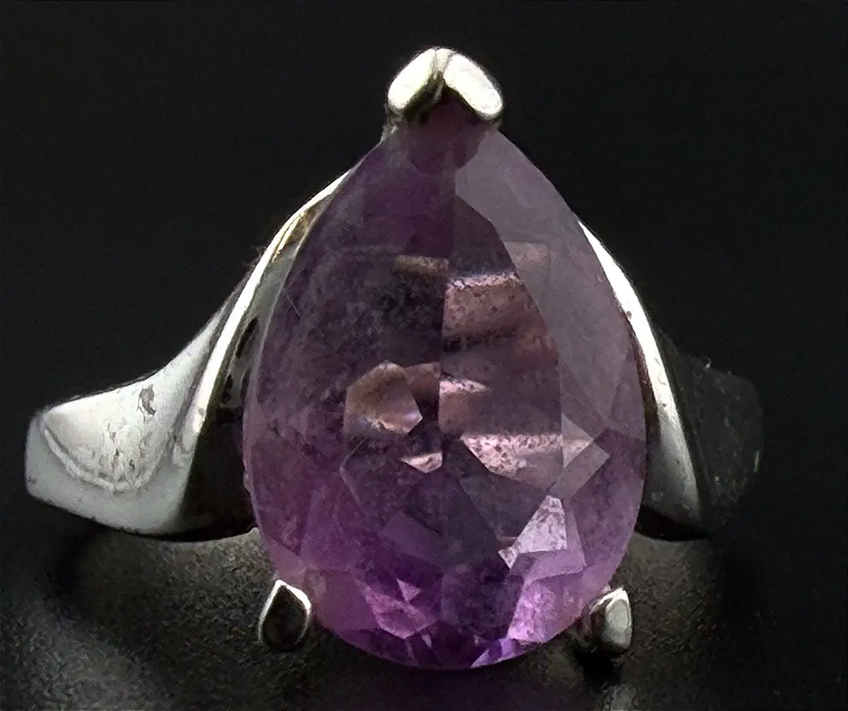 Amethyst Sterling Silver Ring