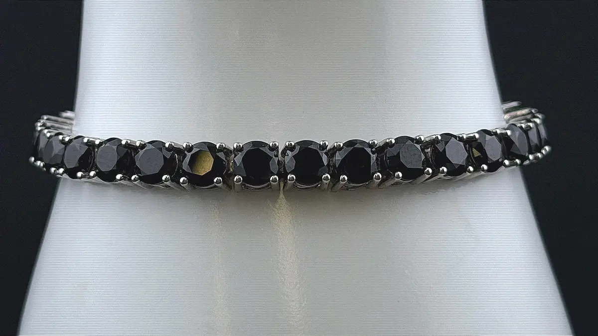 Onyx Tennis Bracelet 