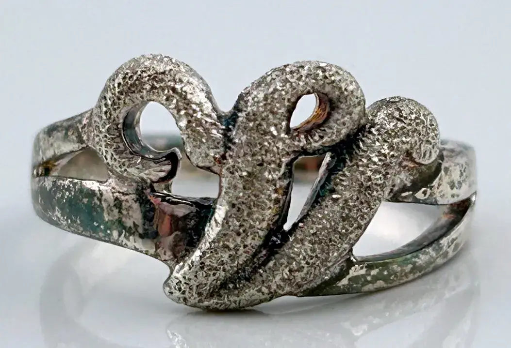 Textured Sterling Silver Ring