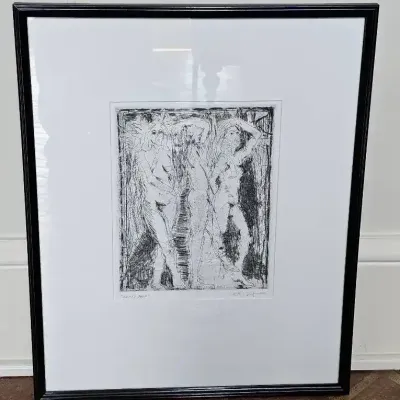 MIBA 1996 Artist’s Proof Figural Etching