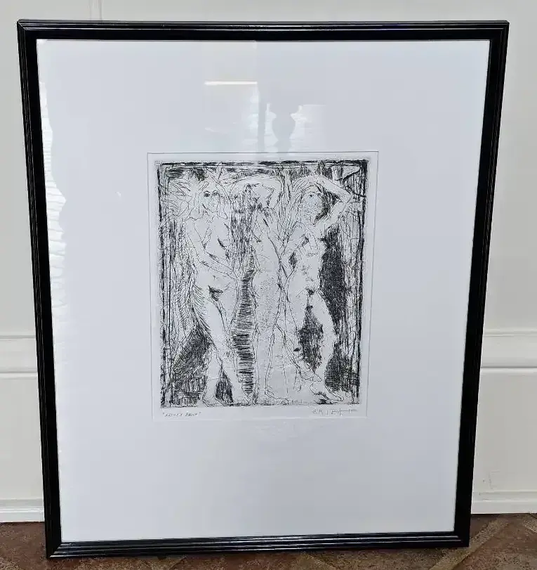 MIBA 1996 Artist’s Proof Figural Etching