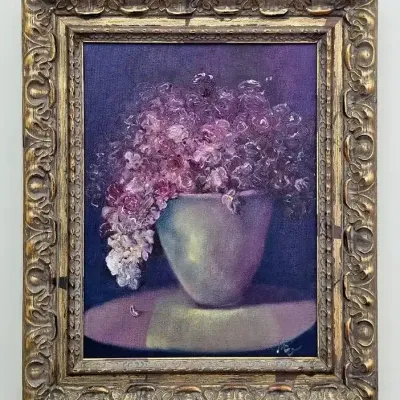 Mev Rozsman Signed Original Floral Still Life