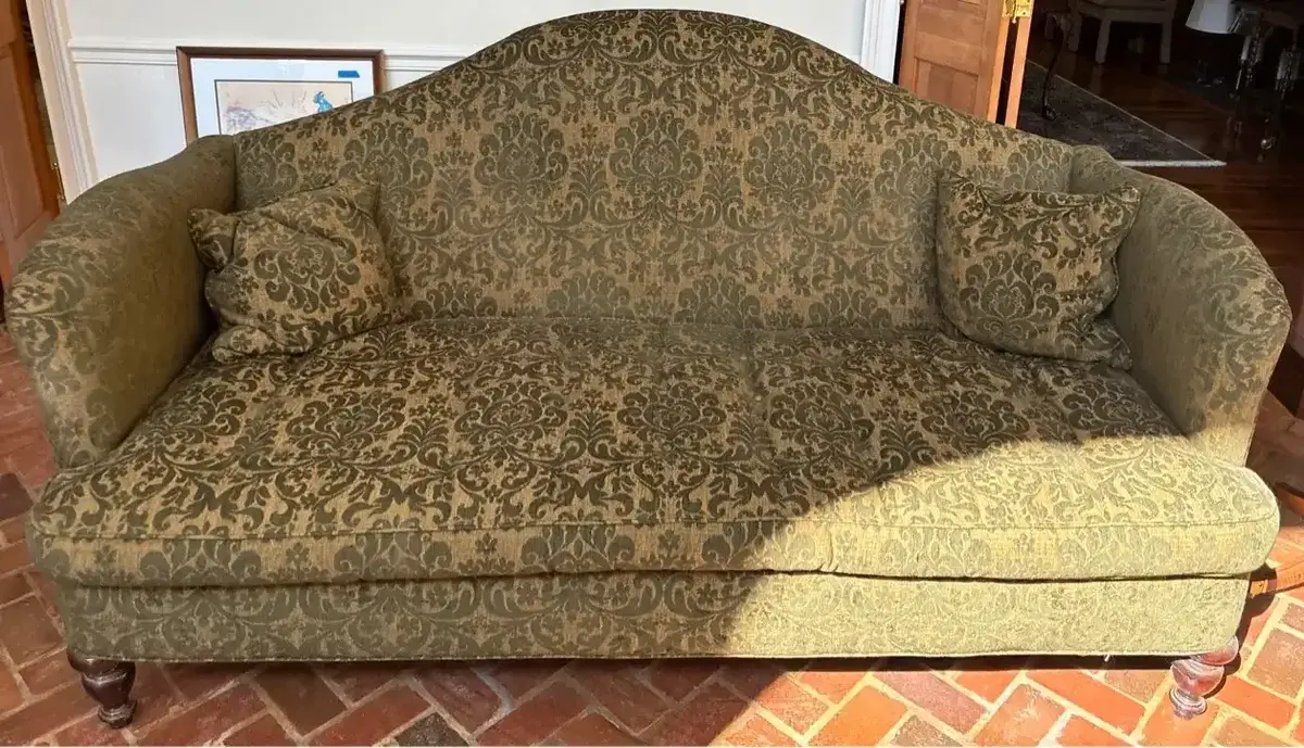 Stoneleigh Down-Filled Damask Sofa (2 of 2)