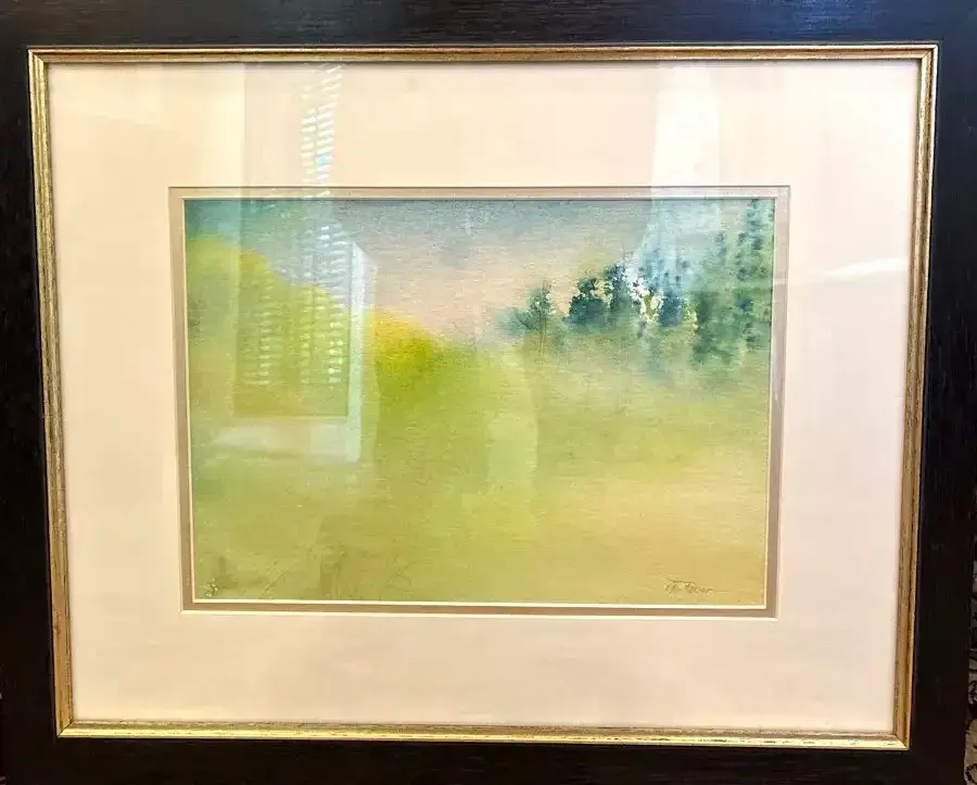 Mev Rozsman “Xanthic Maze” Signed Original Watercolor