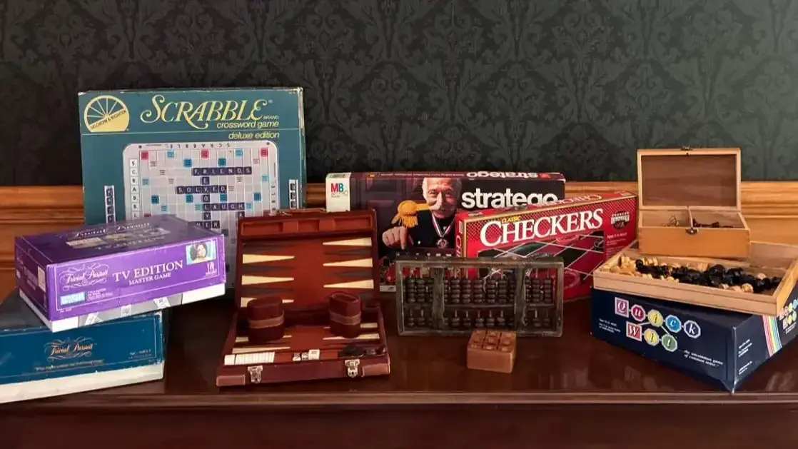 Classic Board Games & Backgammon Set