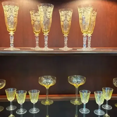 VMC Reims French Crystal Stemware