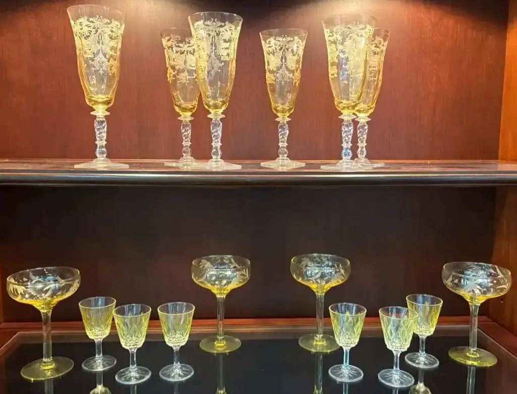 VMC Reims French Crystal Stemware