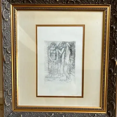 Pablo Picasso “Three Graces” Etching