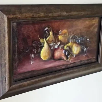 Mev Rozsman Signed Original Fruit Still Life