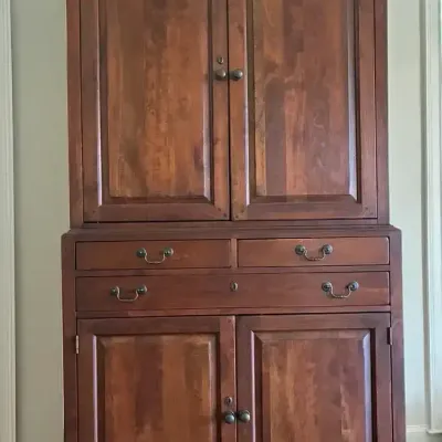 Bob Timberlake Lexington Wood Armoire & TV Hutch