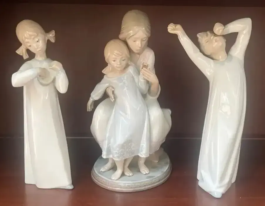 Lladro Porcelain Figurines – Set of 3