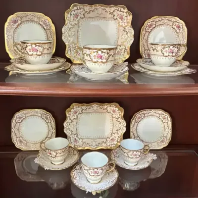 Royal Albert Crown China Tea Set