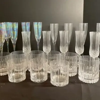 Mikasa Park Lane, St. George & Iridescent Crystal Glassware