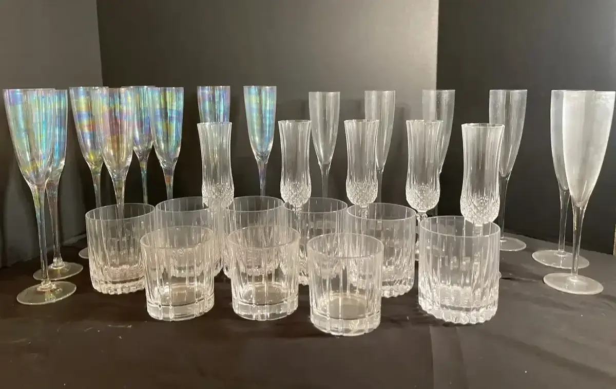 Mikasa Park Lane, St. George & Iridescent Crystal Glassware
