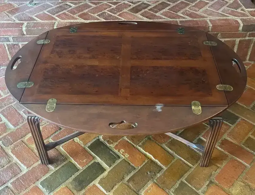 Henredon Convertible Wood Coffee Table