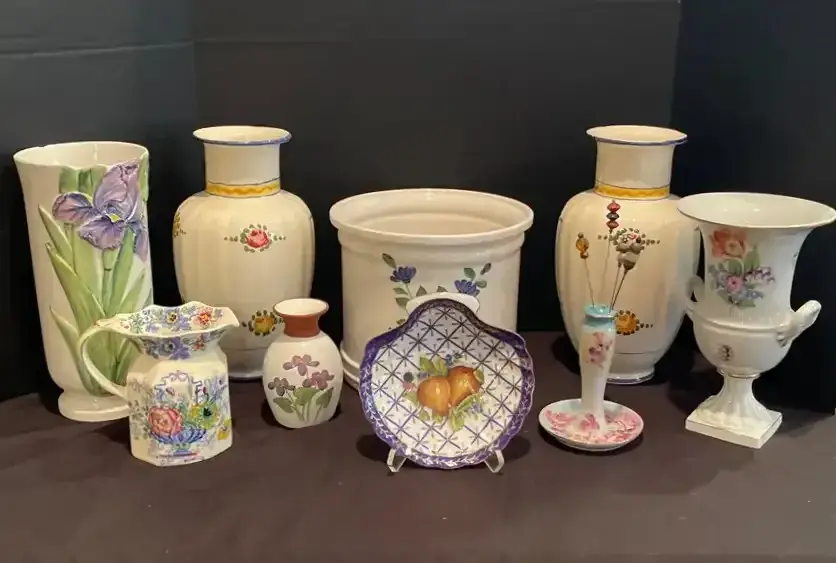 Herend, Limoges & Italian Decorative Pottery