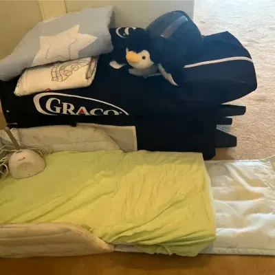 Graco Pack ’N Play, Baby Delight Changing Pad & Baby Items