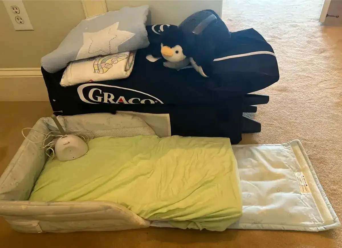 Graco Pack ’N Play, Baby Delight Changing Pad & Baby Items