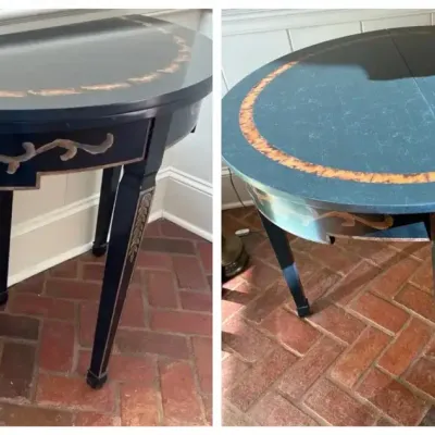 Convertible Demilune Tables