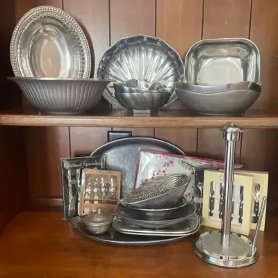 Wilton Armetale, Lenox & Silver-Tone Serving Collection