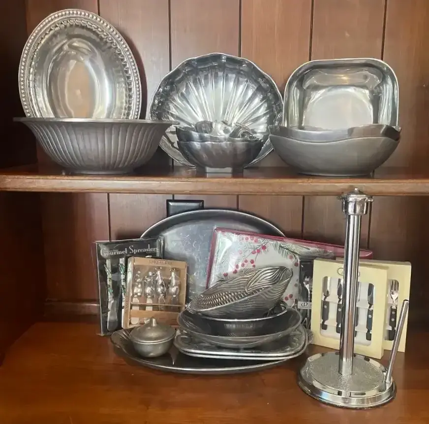 Wilton Armetale, Lenox & Silver-Tone Serving Collection