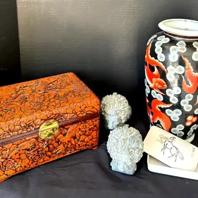 Asian-Inspired Decor & Trinket Boxes