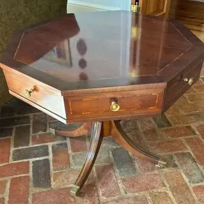 Henredon Octagonal Side Table