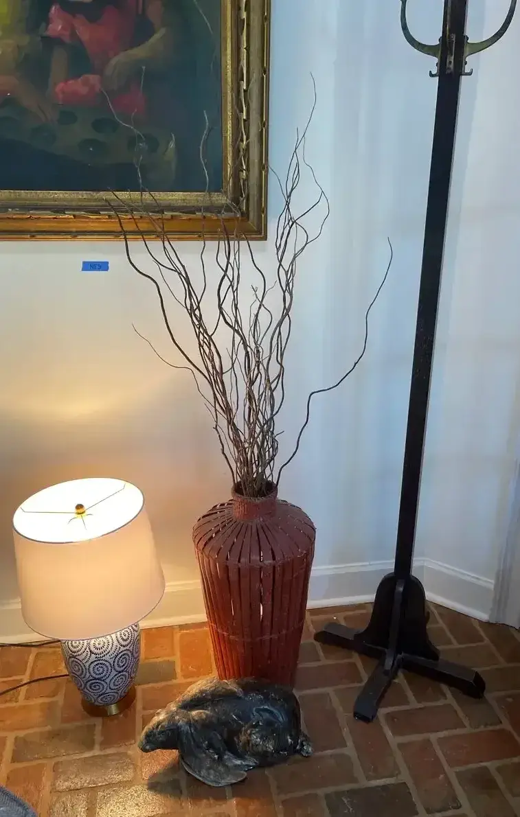 Oak Hall Tree, Designer Lamp & Garden Decor