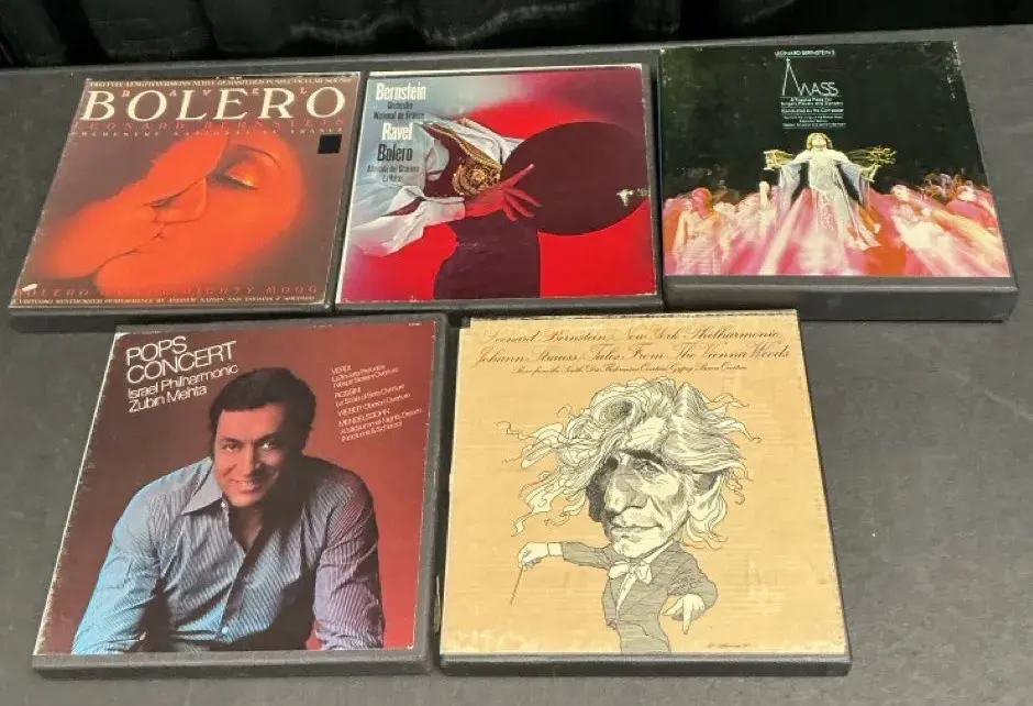 Leonard Bernstein & Zubin Mehta 4 Tracks