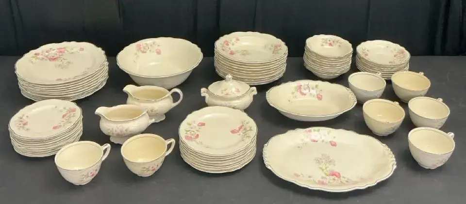 Homer Laughlin Virginia Rose China Set