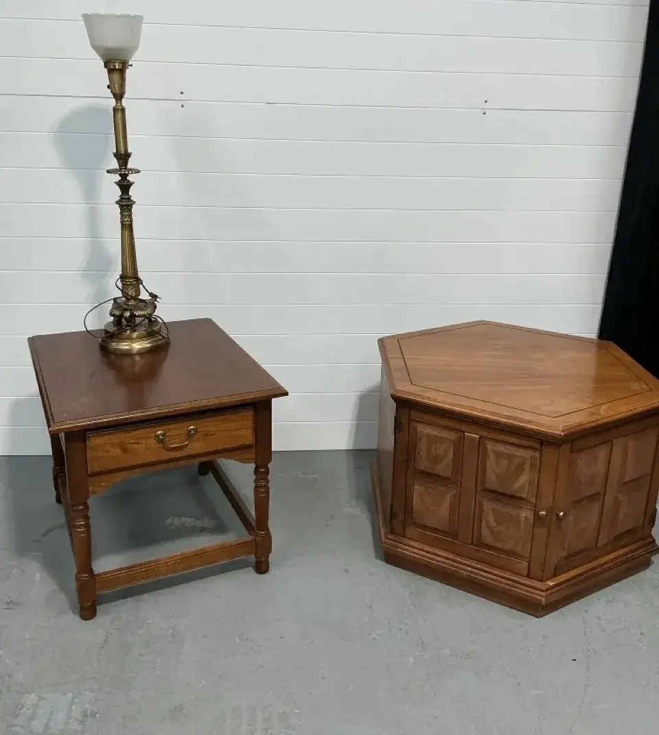 End Tables & Lamp