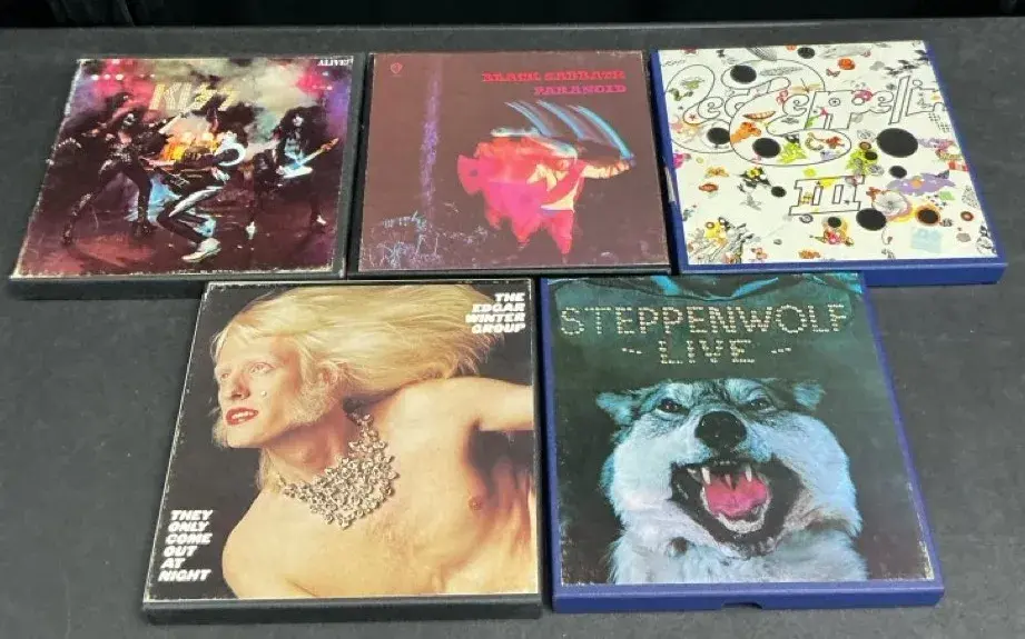 Kiss, Black Sabbath, Led Zeppelin & More 4 Tracks