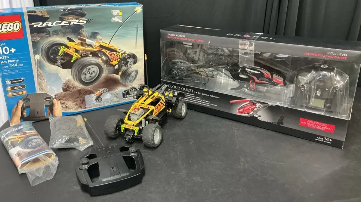 Lego Racer & Propel Cloud Quest Helicopter 