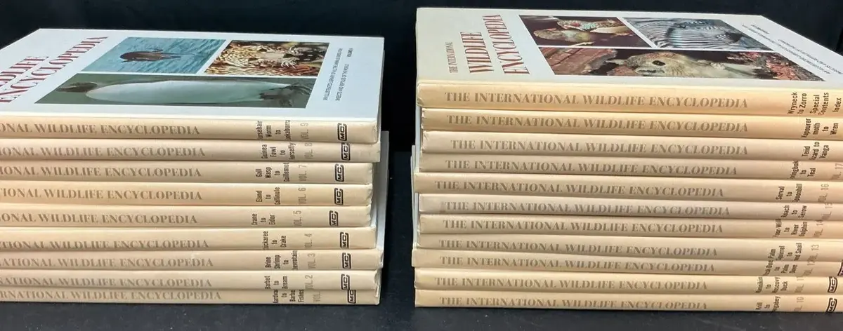 International Wildlife Encyclopedia Set Of 20