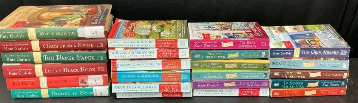 23 Books By Author Kate Carlisle