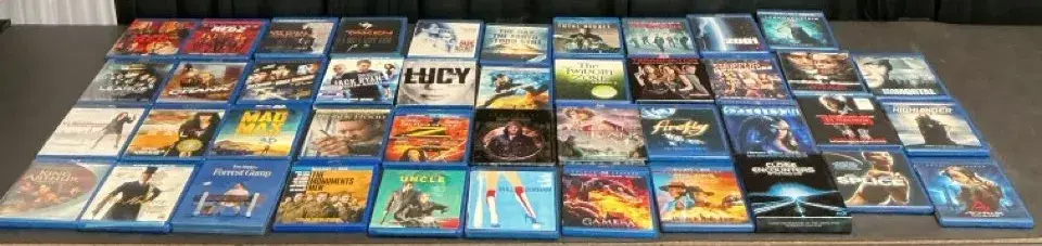 Blu Ray Action & Sci Fi Movies