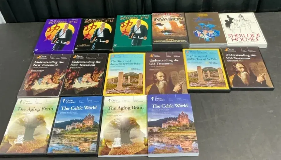 The Great Courses, Jetsons, Kung Fu & Sci Fi