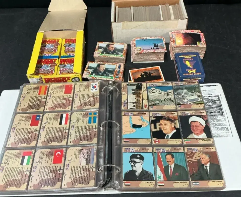 Desert Storm Trading Cards