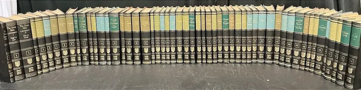 Set Of 54 Britannica Great Books