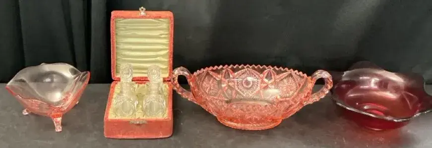 Pink Depression Glass & More