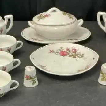 Moss Rose China Set